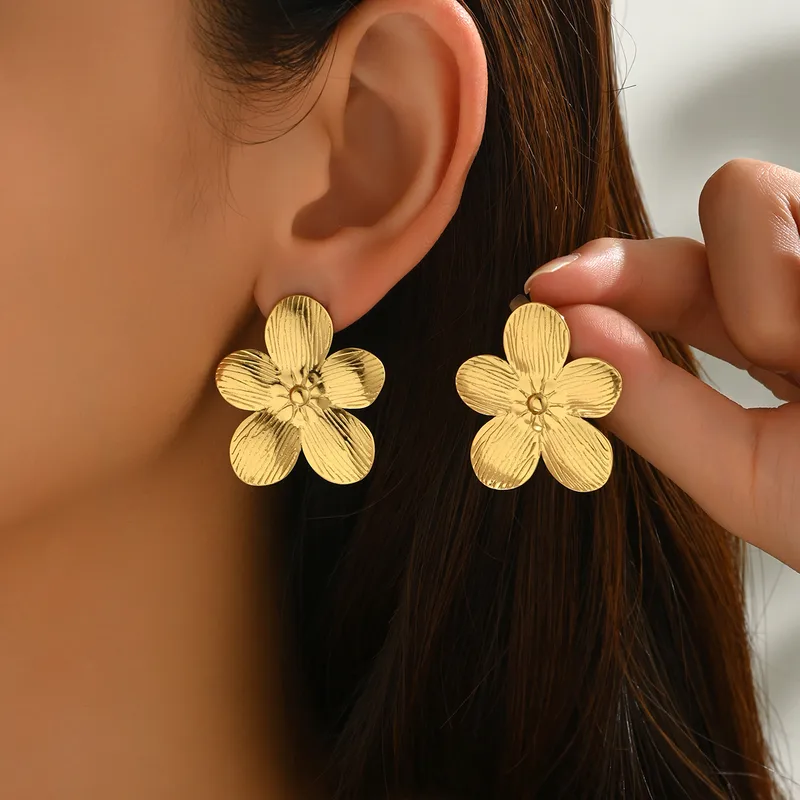 Boucle d'oreille "Flower "
