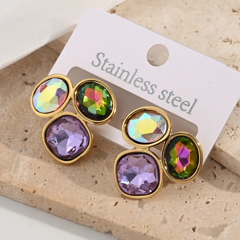 Boucle d'oreille "Violine"