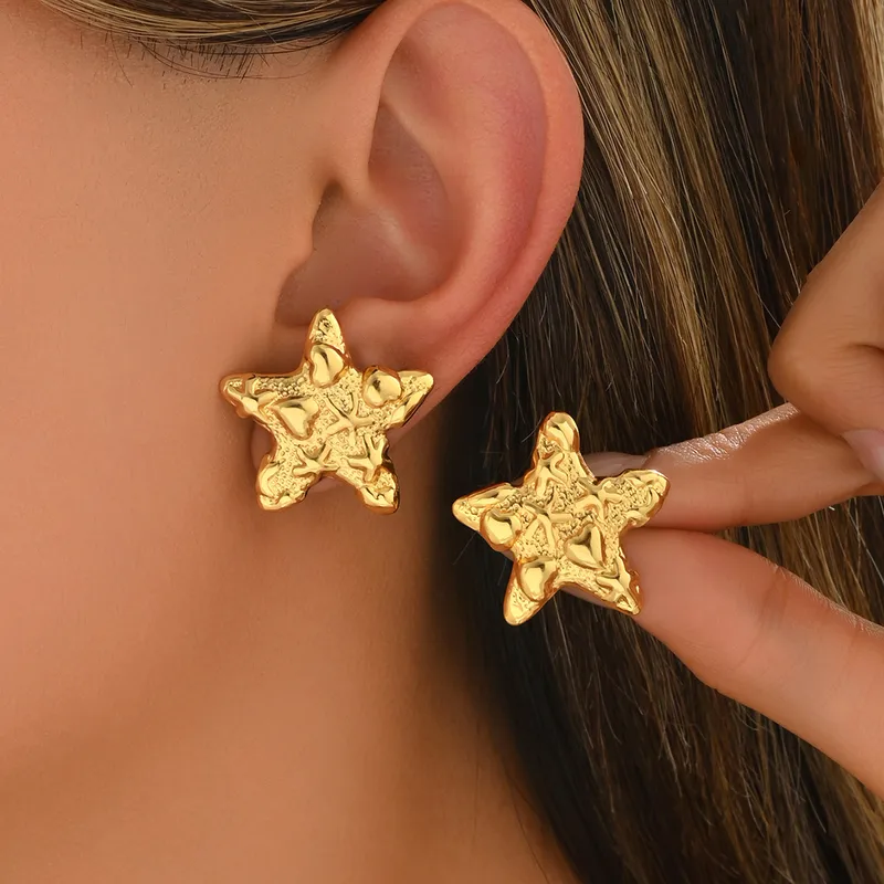 Boucle d'oreille "Star"