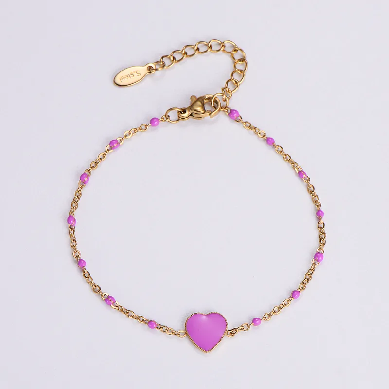 Bracelet "Amour purple"