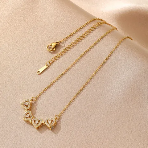 Collier "Trèfle 4 coeur"